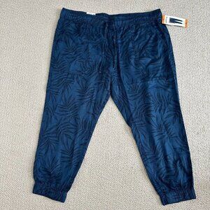 Orvis Joggers The Perfect Travel‎ Pant Size XXL Tencel Blue Bay Leaves